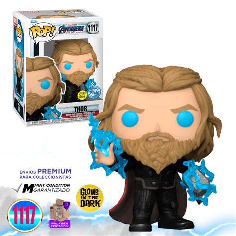 Funko Pop Marvel Thor Truenos 1117 Glow Avengers End Game Funko Pop