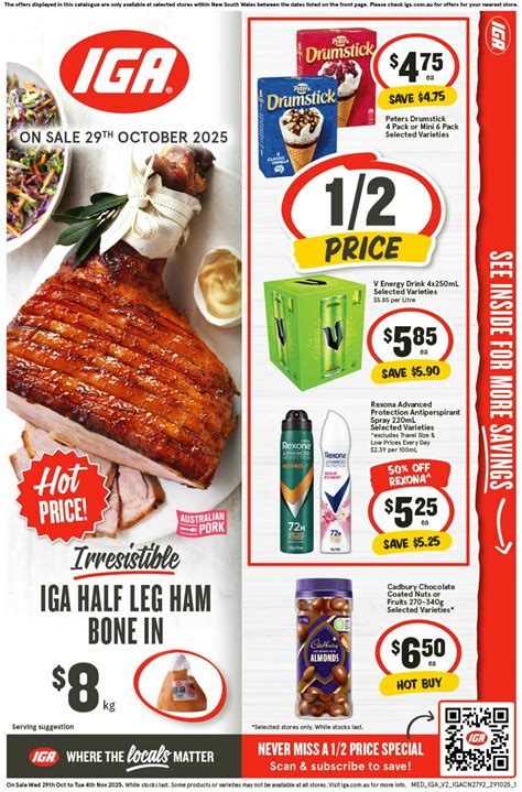 Find out the new opening hours for the iga southport location