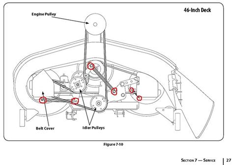Craftsman Tractor Drive Belt Diagram