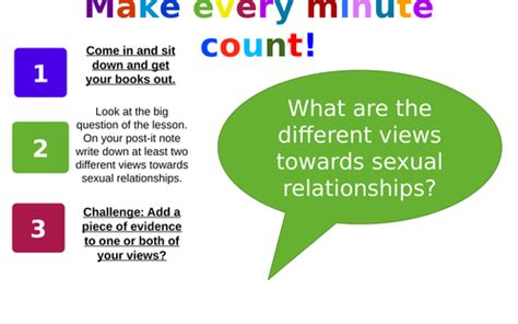 Edexcel Spec A Sexual Relationships Teaching Resources