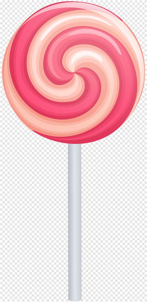 Pink Lollipop Illustration Lollipop Candy Pink Swirl Lollipop Spiral