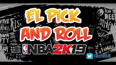 Tutorial PICK AND ROLL NBA2K19 YouTube