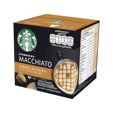 Starbucks Caramel Macchiato Nescafe Dolce Gusto