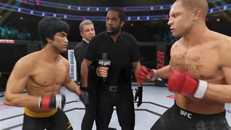 UFC 4 Bruce Lee Vs Emelianenko Fedor EA Sports UFC 4 YouTube