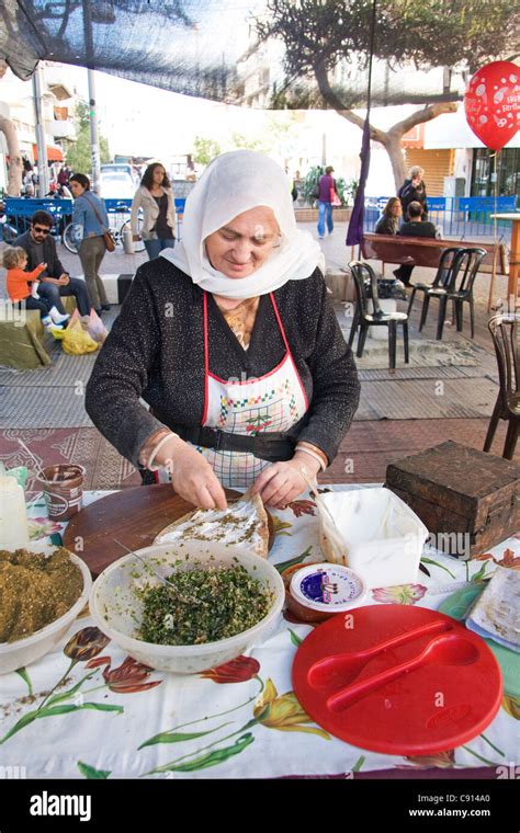 Tel Aviv Yemenite Vineyard Street Food in Israel Stock Photo - Alamy