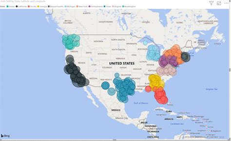 Four Simple Steps To Create Bubble Map In Power Bi Desktop