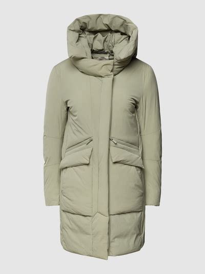 Review Parka Met Capuchon In Rietgroen Online Kopen P C