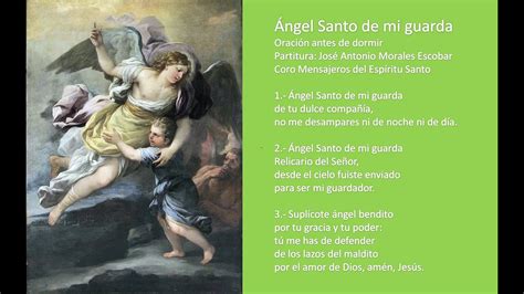 Angel Santo De Mi Guarda Jame Youtube