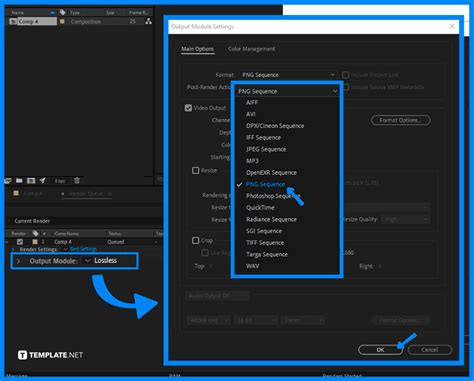 How To Export Adobe After Effects As Png Sequence