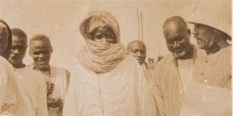 ENSEMBLE DE PHOTOGRAPHIES HISTORIQUES DU SERIGNE AHMADOU BAMBA De