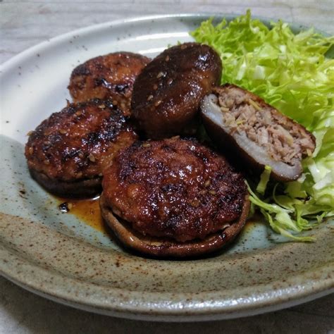 焼き肉のタレで味付け簡単椎茸の肉詰め By ななはんのおだいどこ 【クックパッド】 簡単おいしいみんなのレシピが394万品