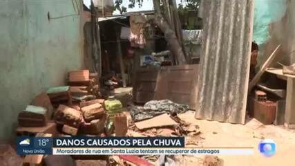 V Deo Moradores De Santa Luzia Pedem Que Reas Atingidas Por Chuva