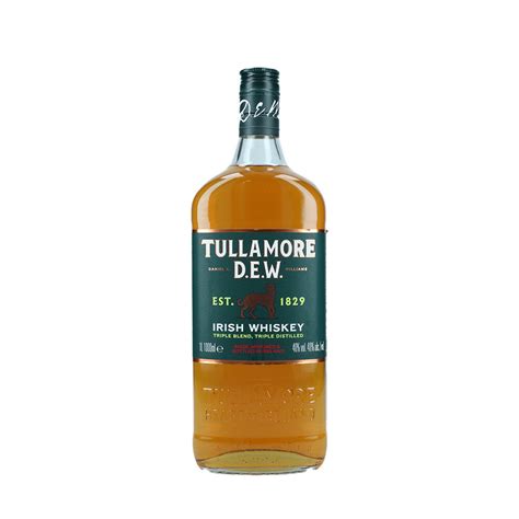 Tullamore Dew Triple Distilled Irish Whiskey Liter