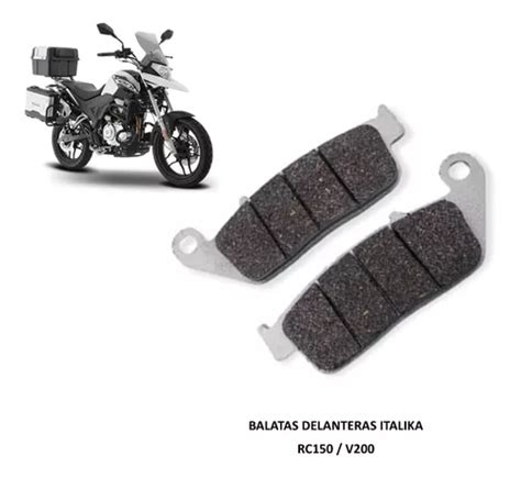 Balatas Delanteras Italika Rc150 V200 F14020122 Meses Sin Intereses