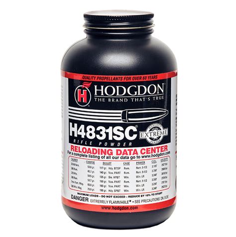 Hodgdon H4831sc Powder For Sale Consistent Performance For Rifle