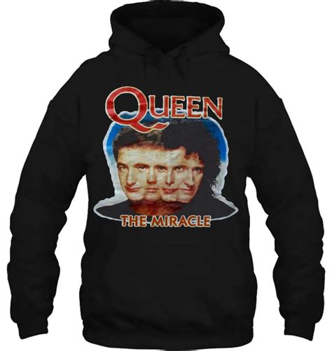 Sudadera Con Capucha Para Hombre Queen The Miracle álbum Oficial