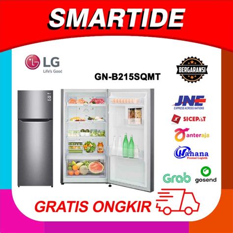 Jual Kulkas Lg Gn B Sqmt Pintu Smart Inverter Compressor Free