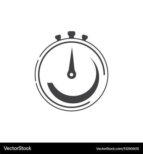 Clock And Time Icon Royalty Free Vector Image Vectorstock