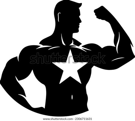 Gym Vector Logo Bodybuilder Bodybuilding Sport Stock Vector (Royalty ...