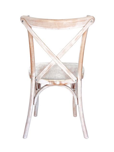 Whitewash Crossback Chair Apreventrentals