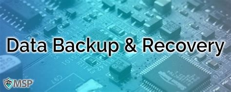 Data Backup And Recovery