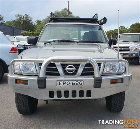 2002 NISSAN PATROL ST 4x4 GU III 4D WAGON