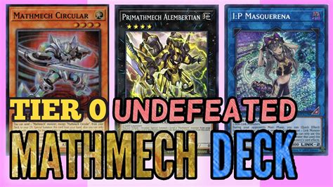 New BEST Deck Ultimate 1 Card Combo Tier 1 Mathmech Circular Yu Gi