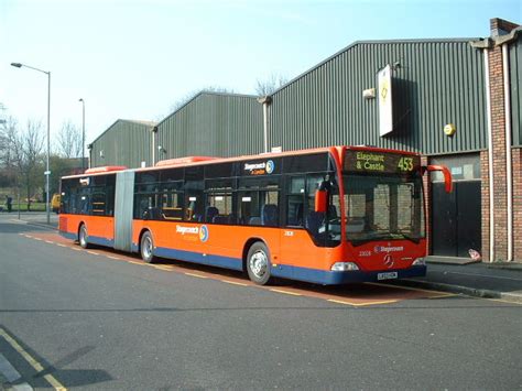 Route 453 Articulated Buses