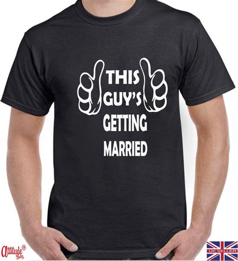 Stag Night T Shirts This Guys Getting Married Groom T Shirts Wedding