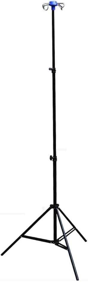 Stainless Steel Drip Stand With Hook Iv Retractable Pole Portable