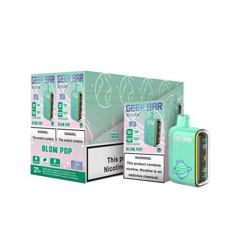 Blow Pop GEEK BAR PULSE 15000 PUFF BOX OF 5 Elf Vape Shop