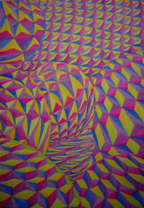 Op Art Arte Arte Optico Abstracto