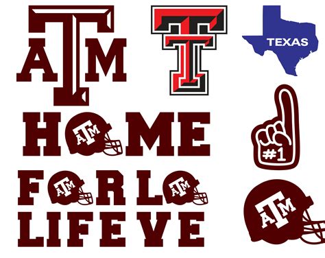 Texas-A-M Aggies Football Team svg, Texas-A-M Aggies svg, N. - Inspire ...