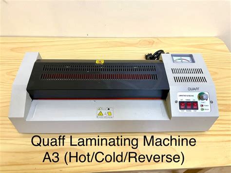 Quaff Laminating Machine A Hot Cold Reverse Furniture Home Living