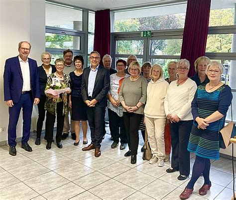 Jubiläum der Grünen Damen und Herren im Maria Hilf Krankenhaus Maria