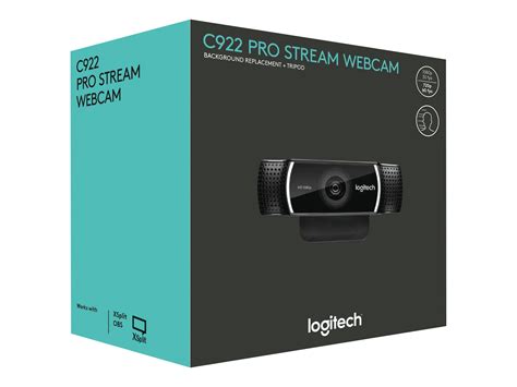 Logitech C922 Pro Stream 1080p Webcam Capture Software 40 Off