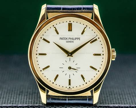 Patek Philippe 5196J 001 Calatrava 5196J 18K Yellow Gold Manual Wind