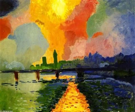 André Derain 1905 El Puente De Charing Cross Fauvismo Andre Derain