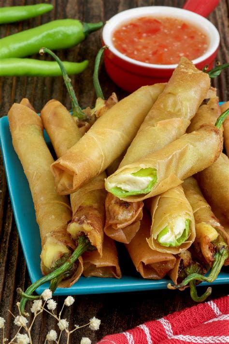 Cheesy Dynamite Lumpia Foxy Folksy