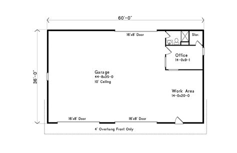 Garage Plans With a Workshop