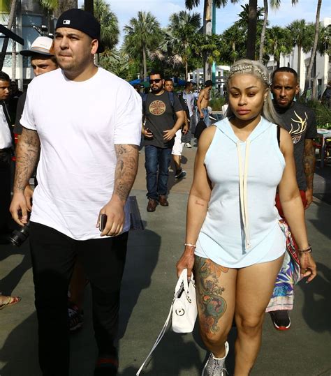 Photo Blac Chyna Enceinte Et Son Fianc Rob Kardashian Sont All S