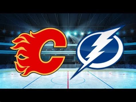 Calgary Flames Vs Tampa Bay Lightning Jan Game