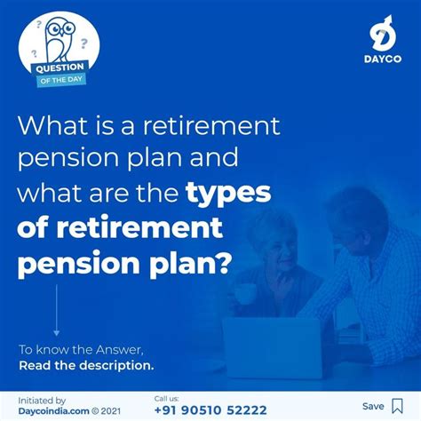 What is a retirement pension plan and what are the types of retirement ...