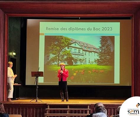 Remise Des Dipl Mes Du Baccalaur At Au S Minaire De Walbourg Anne Sander