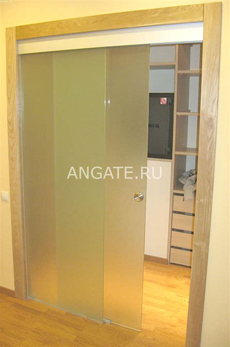 Купить откатные двери из стекла | Angate