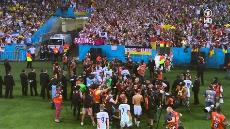 Siegerehrung vom Weltmeisterschaftsspiel 2014 Deutschland - Argentinien ...