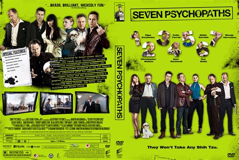 Seven Psychopaths Dvd Cover