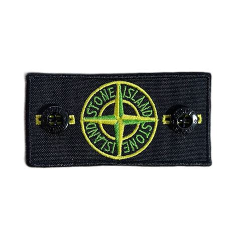 Патч - Stone Island / Стон Айленд + 2 пуговицы - Normal Gabardine (ID ...