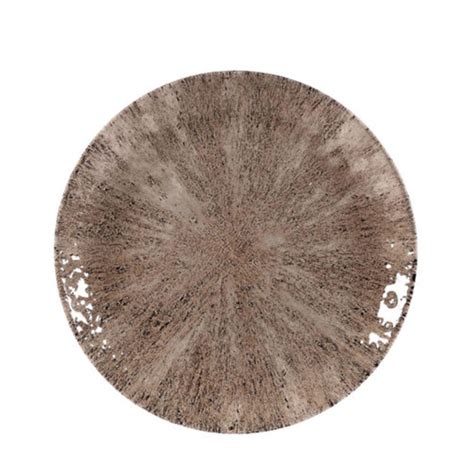 Stone Zircon Brown Coupe Plate Mm By Churchill Core Catering