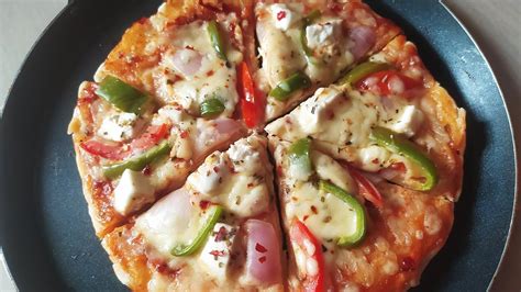 Easy Tawa Pizza Without Oven Without Yeast Youtube